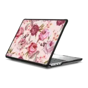 MacBook Pro 14-inch (M1 - M4) Impact Case Blush Pink Rose Watercolor Chic Illustration Floral Pattern