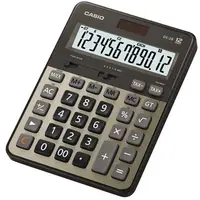 在飛比找PChome24h購物優惠-【CASIO】頂級12位數桌上型計算機-DS-2B-GD(古