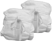 Toddmomy 2pcs Cotton Diaper Pants for Newborn Washable Soft Diaper Strap for Toddlers