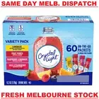 Crystal Light ZERO SUGAR FREE Drink Powder Mix - (4 Mix Flavours) - 60 Servings