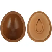 1X(2 Pack Easter Egg Chocolate Molds, Egg Mold Silicone, Egg Shaped Easter2952