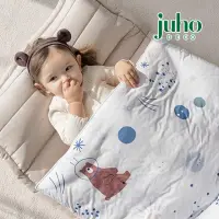 在飛比找momo購物網優惠-【韓國 Juho deco】兒童抗敏防蹣睡袋-愛作夢的熊(附