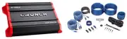 Crunch GP-1500.4 1500 Watt 4-Channel Car Stereo Amplifier+Amp Wire Kit