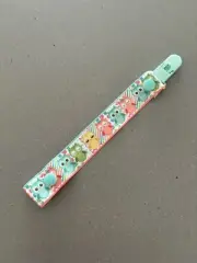Baby Dummy Clips Pacifier Chain Soother Holder Strap Owl