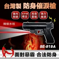 在飛比找Yahoo奇摩購物中心優惠-SE-919A(水柱型)防身噴霧鎮暴槍-非致命性武器