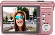 Compact Camera, 48MP 2.7 Inch Screen Anti-Shake Teens Digital Camera 8X