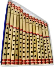 Bamboo Bansuri Flute for Beginners Set Multiple Key Tune 7 Holes Fipple Woodwind