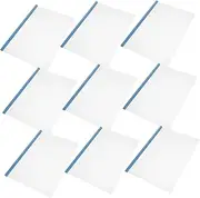 CAXUSD 10pcs Lightweight A4 Folder Binder with Sliding Bar Perfect for School Office and Presentations