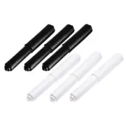 Plastic Replacement Toilet Roll Holder Roller Insert Spindles Spring Rod for