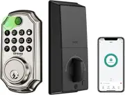 Ghome Smart Fingerprint Door Locks for Front Door Keyless Entry Door Lock Dea...