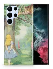 CASE COVER FOR SAMSUNG GALAXY|ALICE IN WONDERLAND CHESHIRE CAT