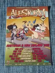 ALESTORM - 2019 Australia Tour - Laminated Promo Tour Poster - NEW