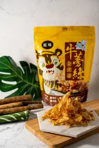 在飛比找樂天市場購物網優惠-台東最強伴手禮-金虎爺牛蒡絲 70g (5種口味)