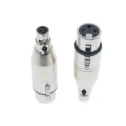 TA3F 3Pin mini Female to 3Pin XLR Female for AKG Microphone adapter converter