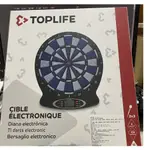 TOPLIFE 軟式電子飛鏢盤組，飛鏢，標靶，飛鏢盤送六隻鏢，軟式飛鏢，飛標盤