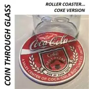 ROLLER COASTER COIN THROUGH GLASS - COKE GIMMICK + EXTRA COASTER MAGIC TRICK