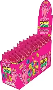 Hott Products Pussy Patch Sours Candies, 12 count, Pack of 12
