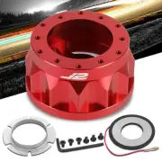 J2 Aluminum Red Gear Style 6-Bolt Wheel Hub Adapter For 04-21 Toyota Yaris (for: Toyota)