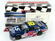 JEB BURTON AUTOGRAPHED 2021 LS TRACTOR TALLADEGA XFINITY SERIES WIN 1:24 DIECAST