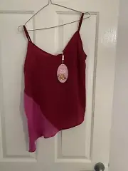 Peter Alexander Ladies Pyjama Top Pink Large