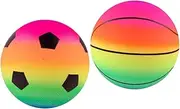 ERINGOGO Rainbow Ball Bouncy Ball Toy for Boys and Girls Brain Educational Toy for Boys and Girls