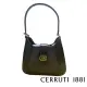 【Cerruti 1881】義大利頂級小牛皮手提包肩背包 CEBA05638M(黑色)