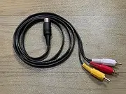 HoneyLans C64 RCA A/V Cable