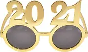 2021 Fiesta Glasses Glasses Safety Glasses Golden Glasses Fun Glasses Number Glasses Photography Prop Glasses Durable Glasses Carnival Glasses Funny New Year Glasses Props