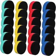 OFFSCH 24Pcs Magnetic Whiteboard Erasers Portable Washable Chalkboard Cleaners for School Office Classroom Use