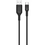 Cygnett Charge & Connect USB-C to USB-A Cable 1.2m (Black)