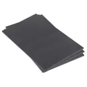 Expanded PVC Plastic Sheet 516" Thick, 11"x17" Rigid Foam Sheet Black 3Pcs
