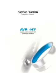 Harman Kardon AVR147 Receiver Owners Manual