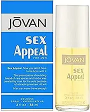 Jovan Sex Appeal Eau de Cologne Spray for Men, 88 ml
