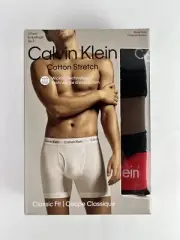 Calvin Klein Men's Cotton Stretch 3 Pack boxer briefs Classic Fit Size S - XL