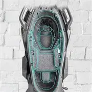 Motorcycle Rear Trunk Cargo Liner Protector, for Seat, for Bucket Pad, for, for C400GT C400 GT C400X C400 GT/X 2020-2022 Motorcycle Storage Box Liner(Black 2021 Upper)