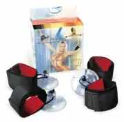 NEW Wrist Cuffs 4PCS Handcuffs Bondage BDSM Hand Cuffs Fetish Restraint