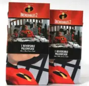2 Count Jay Franco & Sons Disney Pixar Incredibles 2 Reversible Pillowcase