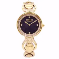 在飛比找ETMall東森購物網優惠-VERSUS VERSACE凡賽斯精品手環女性優質腕錶-黑金