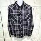 Roper Women's Western Plaid Long-Sleeve Pearl Snap Button-Down Shirt 2XL New