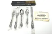 Vintage NEW Oneida Deluxe Stainless Monte Carlo 5 Piece Place Setting