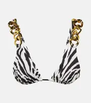 [Same] Same Chain-embellished bikini top AU 12 multicoloured