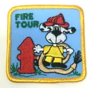 PATCH GSA Girl Scouts Fire Tour Hydrant Dog Hose Hat