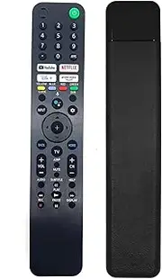 Replaced RMF-TX520U MG3-TX520U Voice Remote Fit for All Sony TV Sony Bravia TV, Sony Smart TV, XBR/KD/XR Series X80J, X85J, X90J, A80J, X80CJ,KD-43X, KD-50X, XR-50X, XR-55ARB Series