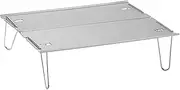 Camping Table - Camp Tables | Picnic Table Folding | Portable Camp Tables with Carry Bag | Reusable Relaxation Tabletop Tray | Sunbathing Side Stand | Backpacking Desk for Picnics Hiking Beach BBQ
