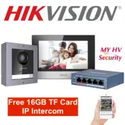 Hikvision Video Intercom Kit DS-KIS602 Door Camera WiFi Room Station IP Wireless