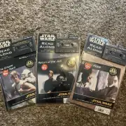 3 Vintage Star Wars Read Along Episodes 4,5 And 6. Collectible Unopened