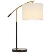Telbix Lighting Cruz Table Lamp - Black/Ivory