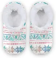 [Caihoyu] Kids Girls Boys Slippers Coral Fleece Anti-Skid Sole Lightweight House Slipper Socks Home Indoor
