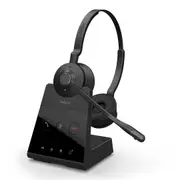 Jabra Engage 65 SE Stereo wireless headsets Up to 150 meters DECT wireless range, Talk-time Up to 13 hours, Busylight Advanced noise cancel 9659-553-117