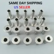220 pcs - T316 Stainless Steel Protective Protector Sleeve for 1/4" Cable
